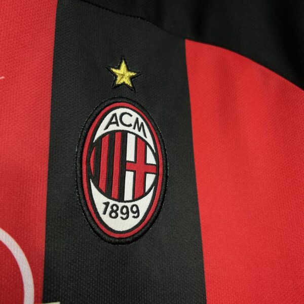 Retro AC Milan 2000/02 Home Jersey - Image 6