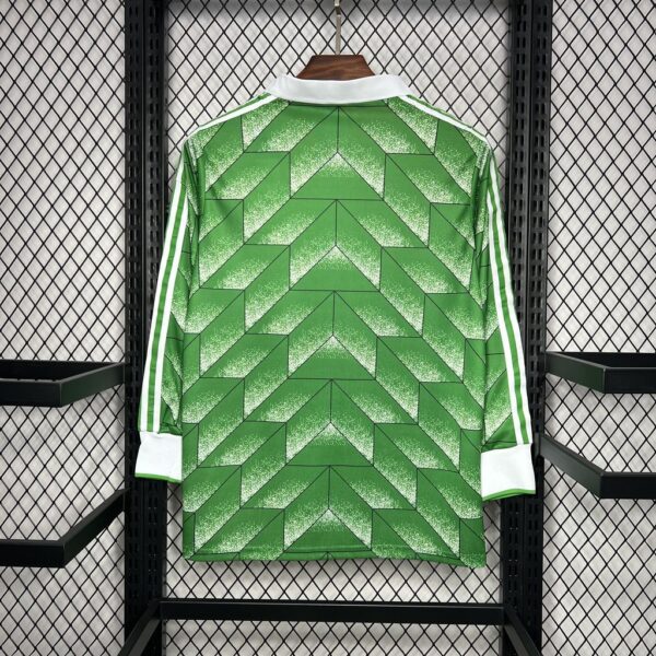 Retro Germany 1990 Away Long Sleeve Jersey - Image 2