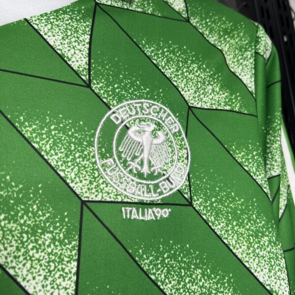 Retro Germany 1990 Away Long Sleeve Jersey - Image 5