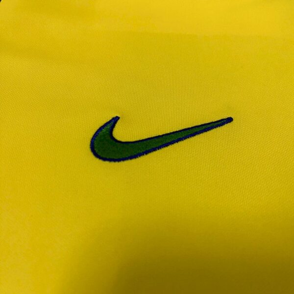 Retro Brazil 1997 Home Jersey - Image 11