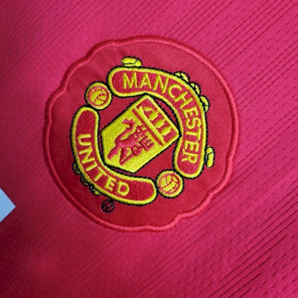 Retro Manchester United 2007/08 Home UCL Jersey - Image 7