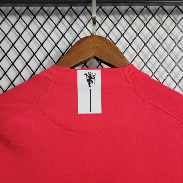 Retro Manchester United 2007/08 Home UCL Jersey - Image 4