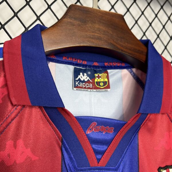 Retro Barcelona 1995/97 Home Jersey - Image 6