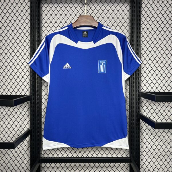 Retro Greece 2004 Home Jersey - Image 7