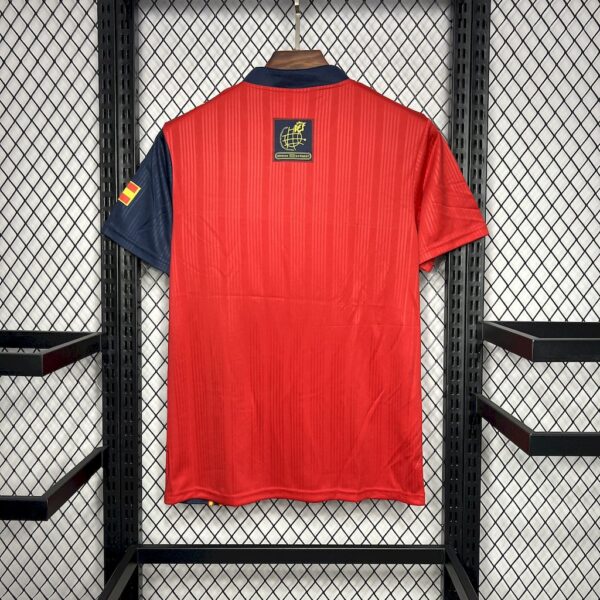 Retro Spain 1996 Home Jersey - Image 2