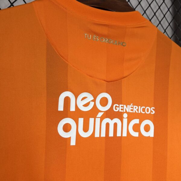 Retro Corinthians 2010 Orange Color Jersey - Image 3