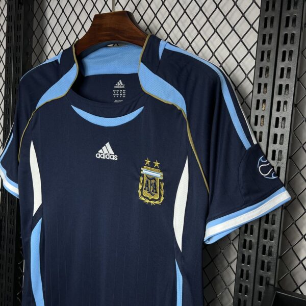 Retro Argentina 2006 Away Jersey - Image 7