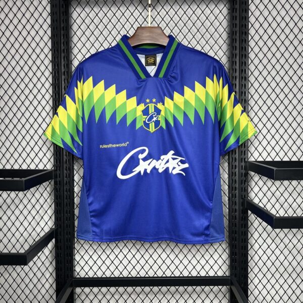 Retro Brazil 1995 Away Corteiz Jersey - Image 7