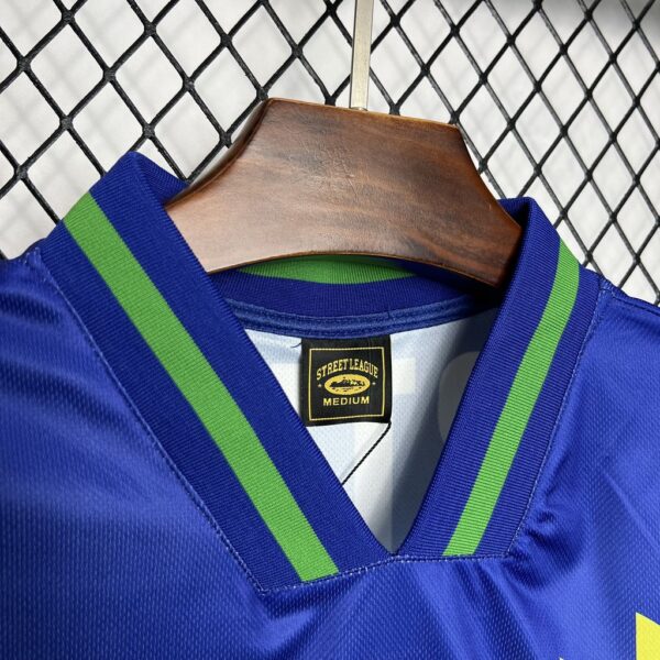 Retro Brazil 1995 Away Corteiz Jersey - Image 6
