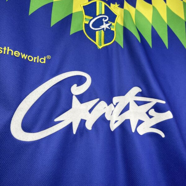 Retro Brazil 1995 Away Corteiz Jersey - Image 3