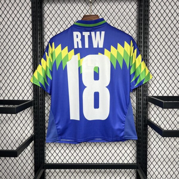 Retro Brazil 1995 Away Corteiz Jersey - Image 2