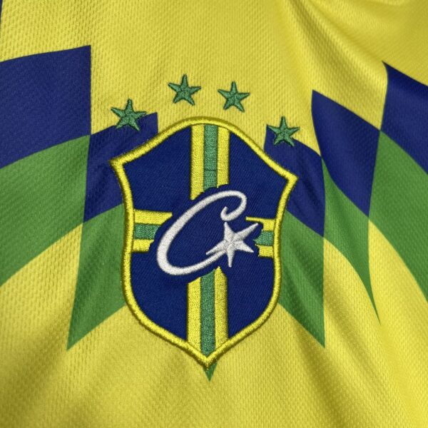 Retro Brazil 1995 Home Corteiz Jersey - Image 6