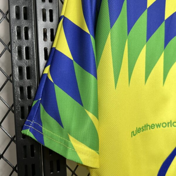 Retro Brazil 1995 Home Corteiz Jersey - Image 7