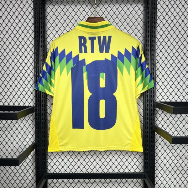 Retro Brazil 1995 Home Corteiz Jersey - Image 2