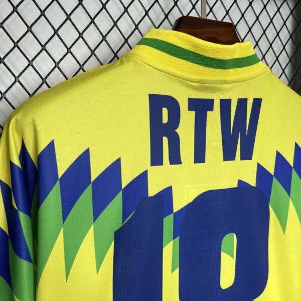 Retro Brazil 1995 Home Corteiz Jersey - Image 3