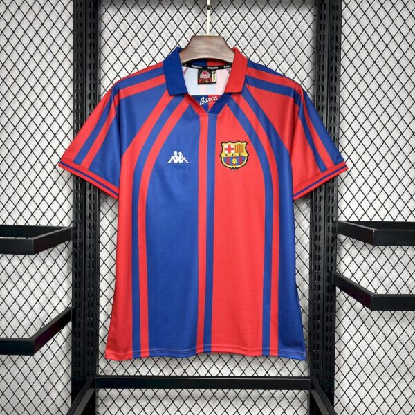 Retro Barcelona 1998/99 Home Jersey - Image 7