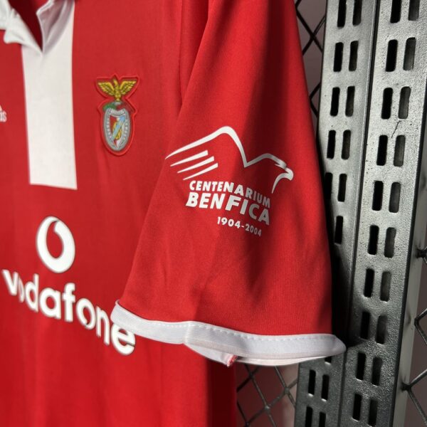 Retro Benfica 2004/05 Home Jersey - Image 4