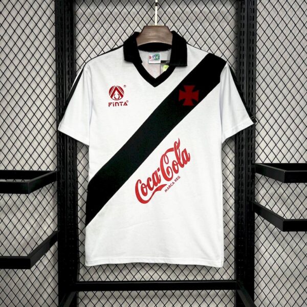Retro Vasco Da Gama 1988 Away Jersey - Image 8