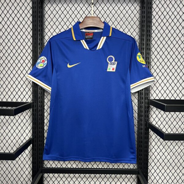 Retro Italy 1996 Home Jersey - Image 8