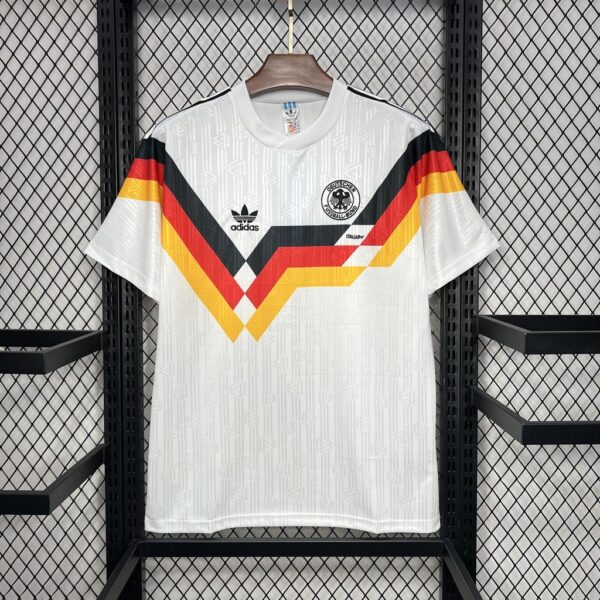 Retro Germany 1990 Home Word Cup Jersey - Image 9
