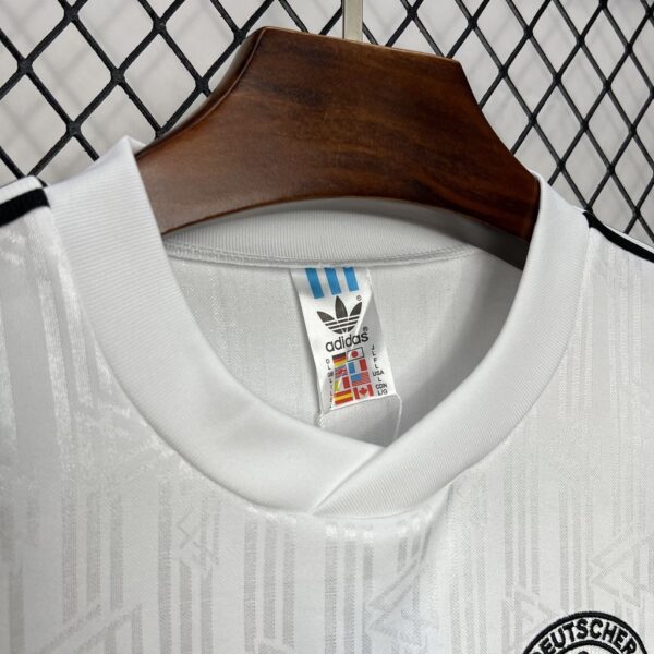 Retro Germany 1990 Home Word Cup Jersey - Image 8
