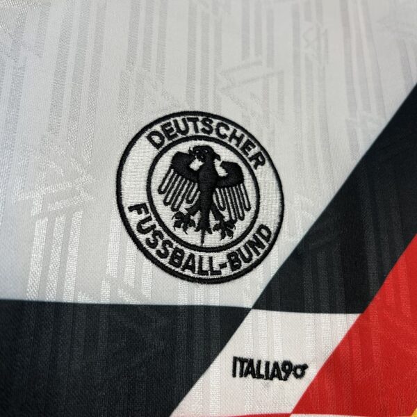Retro Germany 1990 Home Word Cup Jersey - Image 4