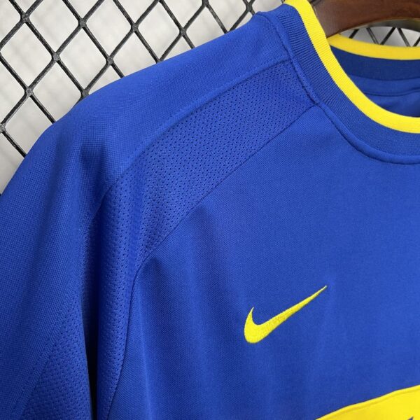 Retro Boca Juniors 2000/01 Home Jersey - Image 6