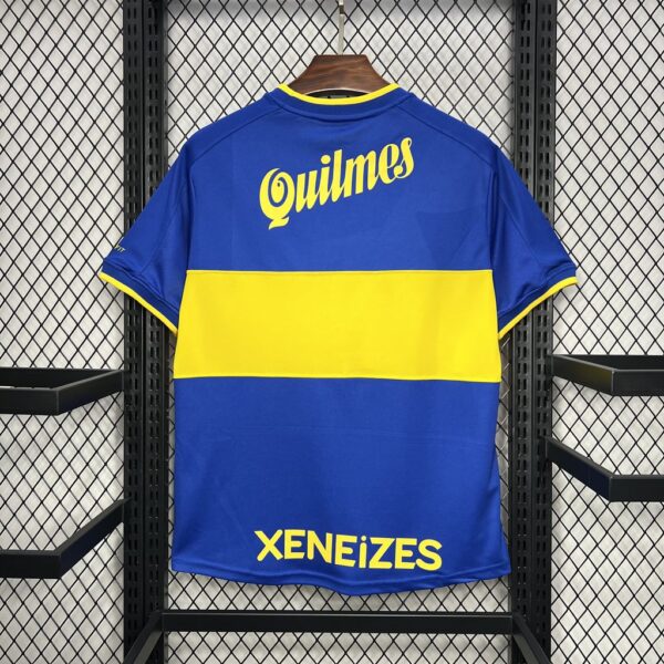 Retro Boca Juniors 2000/01 Home Jersey - Image 2