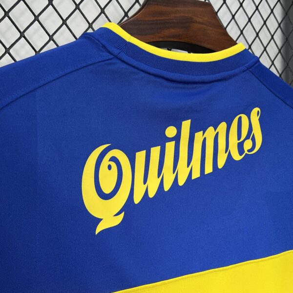 Retro Boca Juniors 2000/01 Home Jersey - Image 3