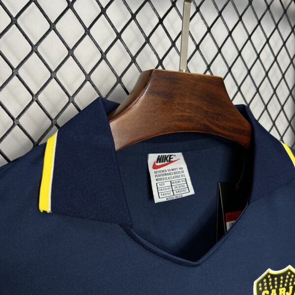 Retro Boca Juniors 1996/97 Home Jersey - Image 5