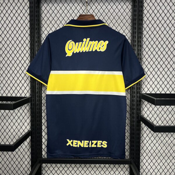 Retro Boca Juniors 1996/97 Home Jersey - Image 2