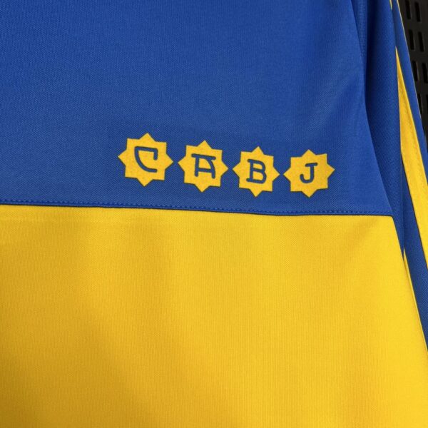 Retro Boca Juniors 1981 Home Long Sleeves Jersey - Image 3