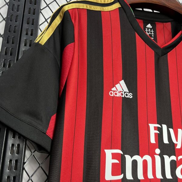 Retro AC Milan 2013/14 Home Jersey - Image 6