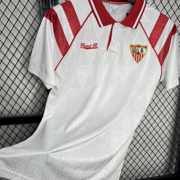 Retro Sevilla FC 1992/93 Home Jersey - Image 5