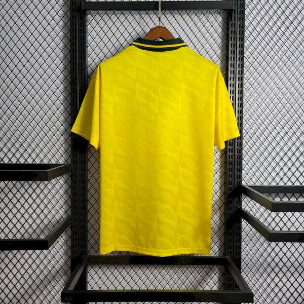 Retro Brazil 1991/93 Home Jersey - Image 2