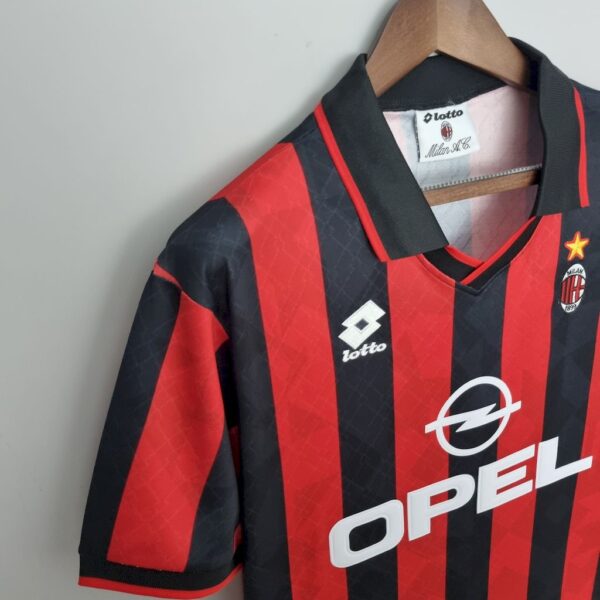 Retro AC Milan 1995/96 Home Jersey - Image 8