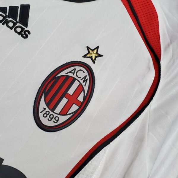 Retro AC Milan 2006/07 Away Long Sleeves Jersey - Image 6