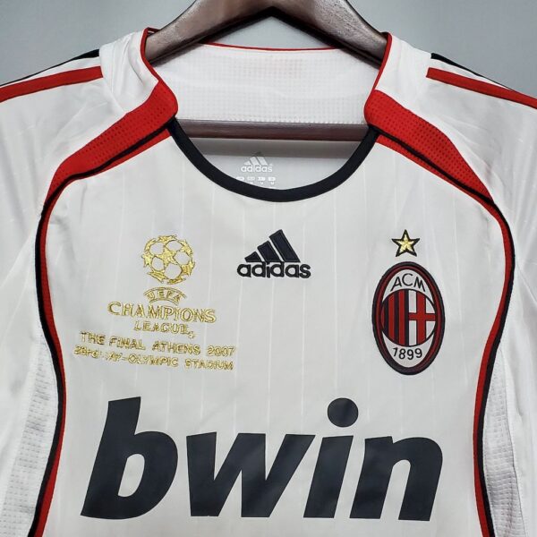 Retro AC Milan 2006/07 Away Long Sleeves Jersey - Image 4