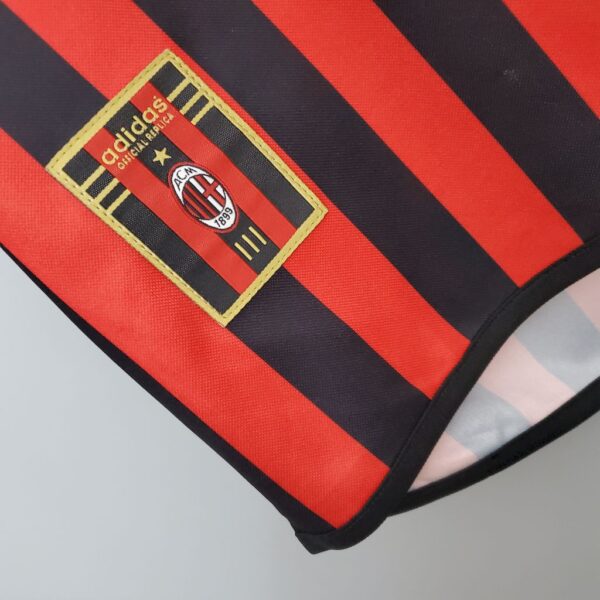 Retro AC Milan 1999/00 Home Jersey - Image 8