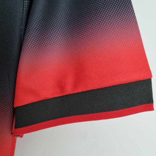 Retro AC Milan 1995/96 Training Suit Black Jersey - Image 8