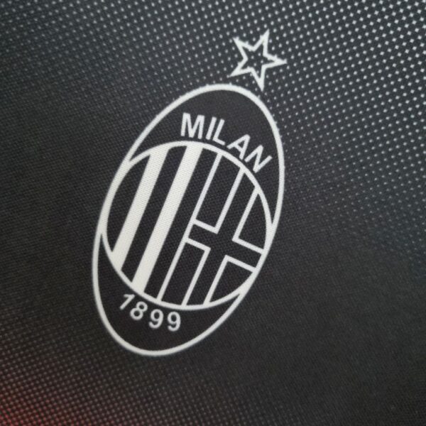 Retro AC Milan 1995/96 Training Suit White Jersey - Image 4