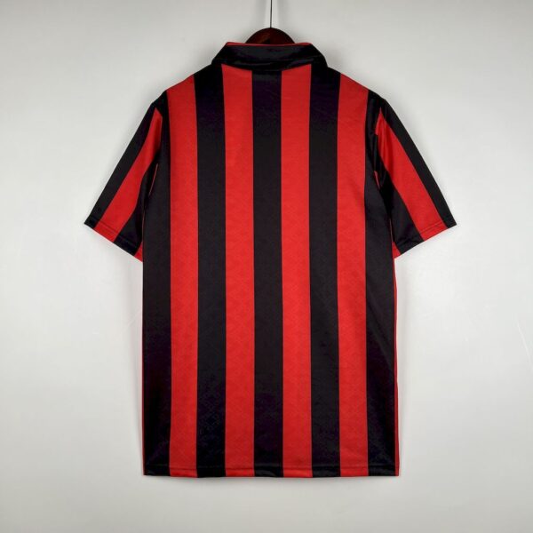 Retro AC Milan 1988/89 Home Champion Jersey - Image 2