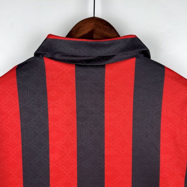 Retro AC Milan 1988/89 Home Champion Jersey - Image 4