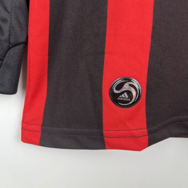 Retro AC Milan 2008/09 Home Long Sleeves Jersey - Image 8