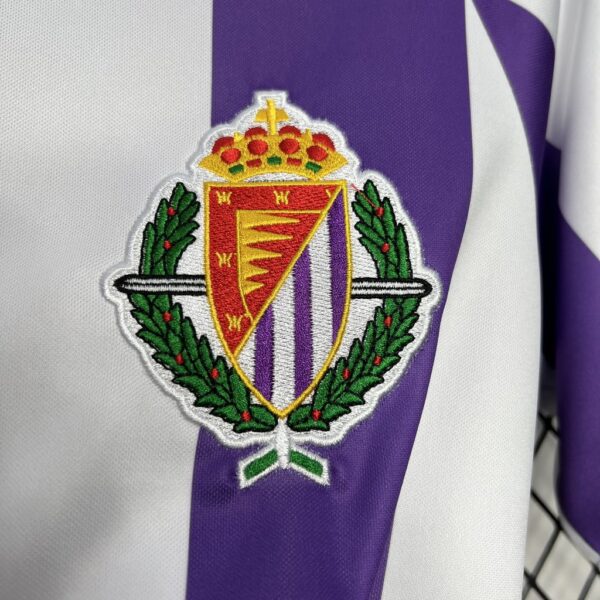 Retro Real Valladolid 1984 Home Jersey - Image 4