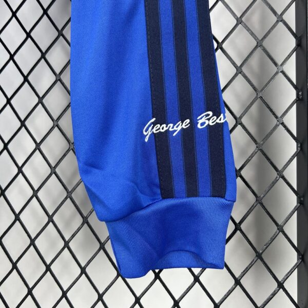 Retro Manchester United 2024/25 Joint Edition Blue Long Sleeves Jersey - Image 3