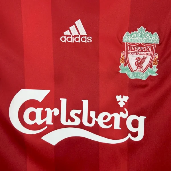 Retro Liverpool 2008/10 Home Champion League Edition Jersey - Image 6