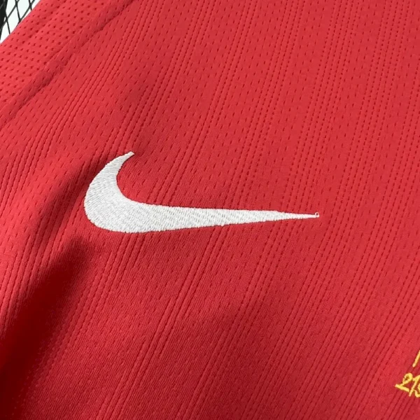 Retro Manchester United 2007/08 Home UCL Long Sleeves Jersey - Image 9