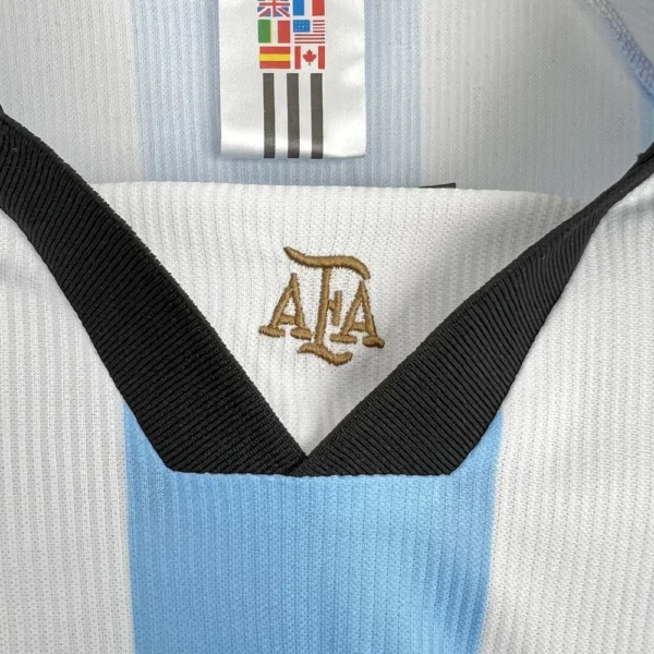 Retro Argentina 1998 Home Long Sleeves Jersey - Image 6