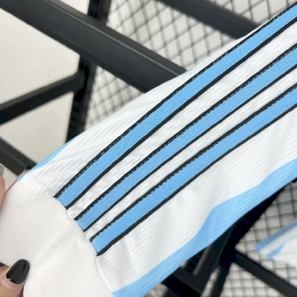 Retro Argentina 1998 Home Long Sleeves Jersey - Image 4